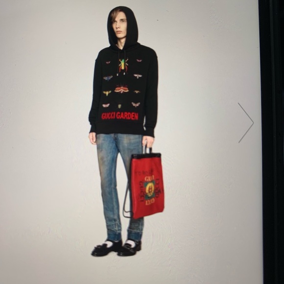 Gucci Coco Capitan Logo Drawstring Backpack NWT - Picture 5 of 7